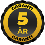 5 års garanti